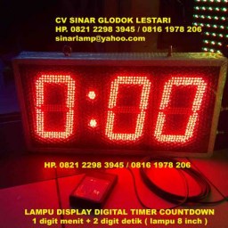 Lampu LED Display TIMER Countdown Super Bright
